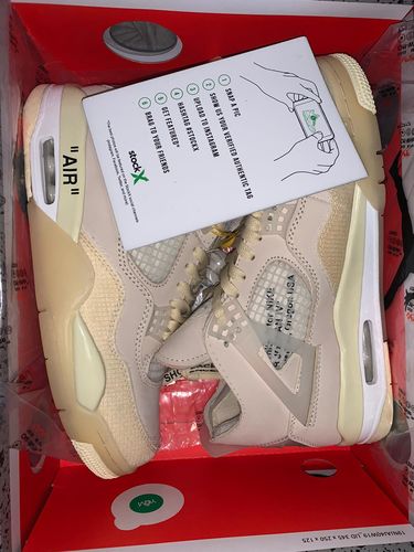 Jordan 4 Retro Off-White Sail