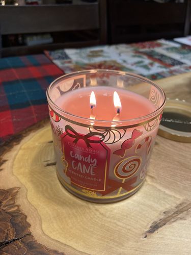 Customer photo review of Candy Cane Candle - Ring Collection