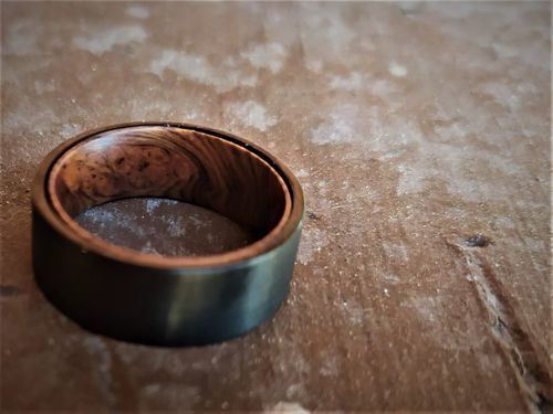 Customer photo review of Desert Ironwood Ring