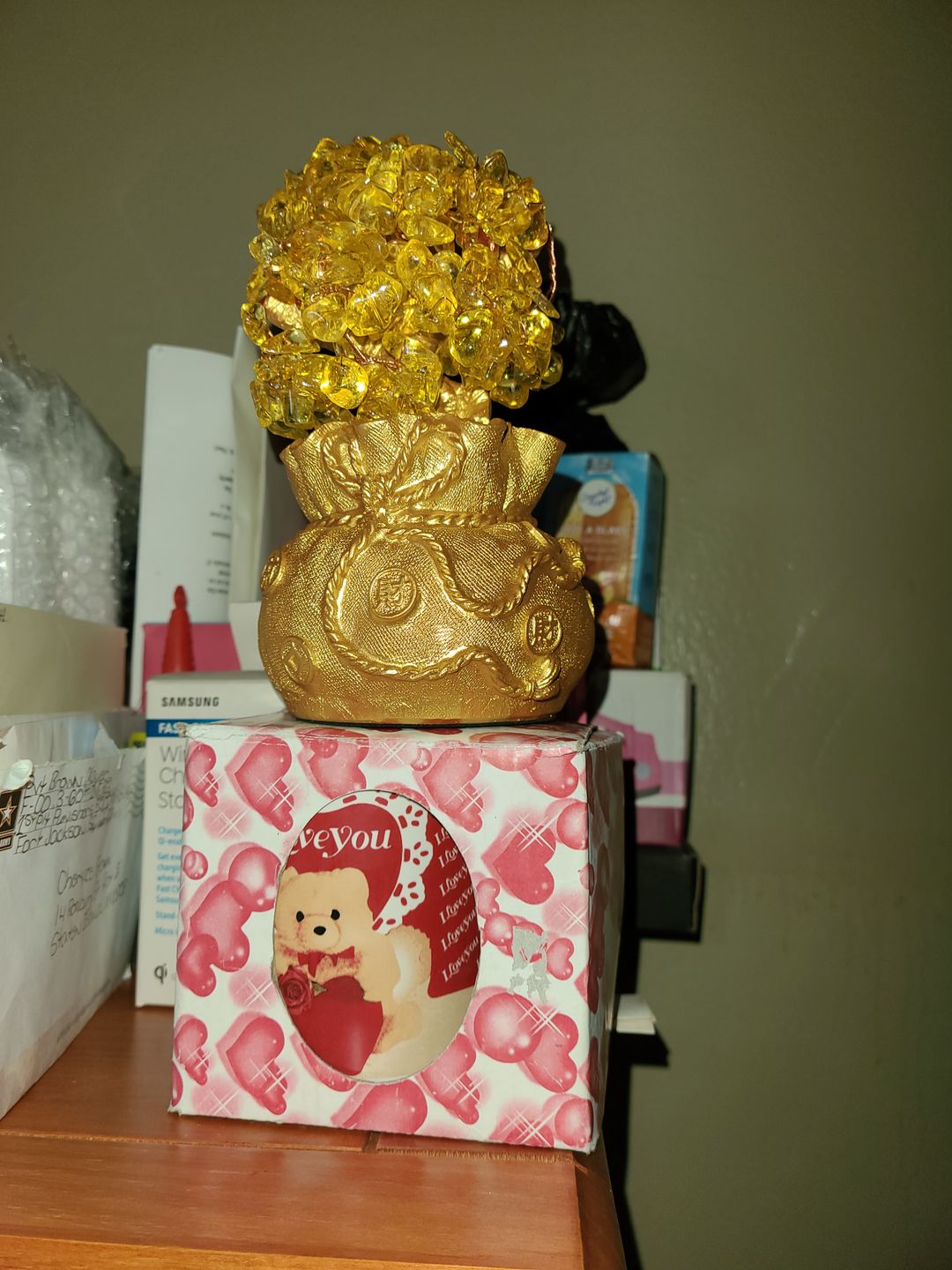 Customer photo review of Feng Shui Citrine Money Tree Wealth Ornaments