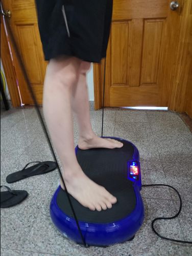 Customer photo review of Murtisol Vibration Plate Exercise Machine Whole Body Workout Fitness Platform for Home Fitness & Weight Loss