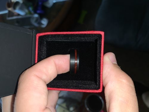 Customer photo review of California Redwood in Tungsten