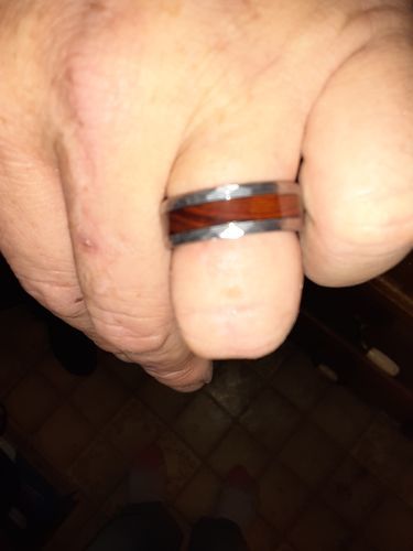 Customer photo review of Ironwood in Hammered Tungsten