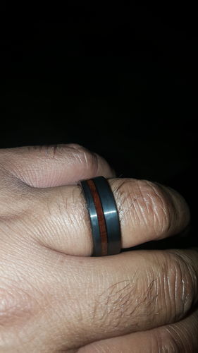 Customer photo review of California Redwood in Tungsten