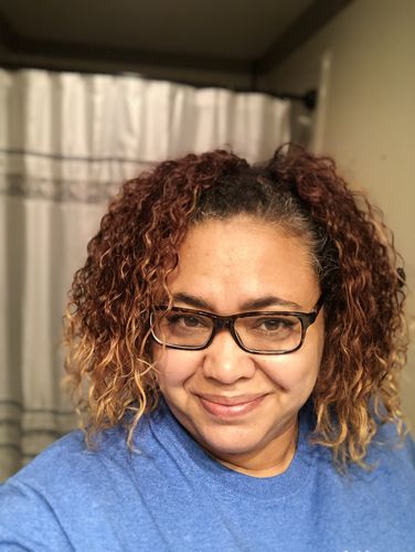 Customer photo review of Pineapple Potion Flake LESS Defining Kit