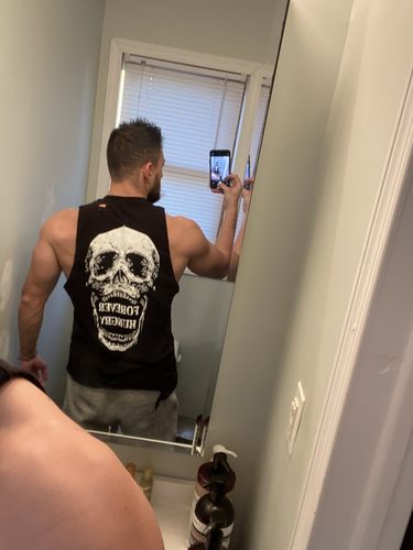 Customer photo review of 44 - Hungry Tank Top
