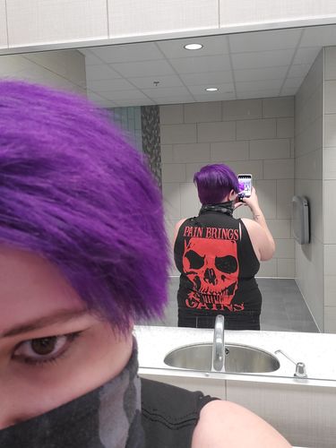 Customer photo review of 86- Pain Tank Top