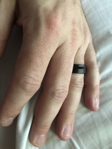 Customer photo review of California Redwood in Tungsten