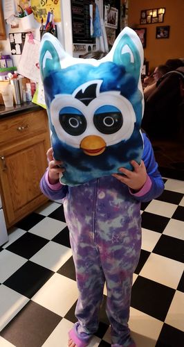 Customer photo review of Create A Custom Object Pillow
