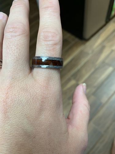 Customer photo review of Ironwood in Hammered Tungsten