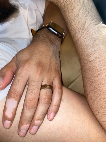 Customer photo review of Whiskey Barrel in Titanium