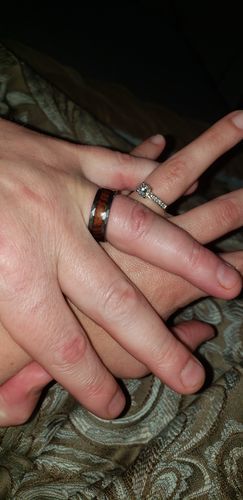 Customer photo review of Ironwood in Hammered Tungsten