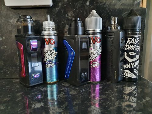 Customer photo review of VOOPOO Drag X 80W & Vmate 17W Pod Gift Set Limited Edition