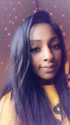 Customer photo review of Full Shine Sew In Hair Weft Bundles 100% Remy Human Hair Jet Black (#1)