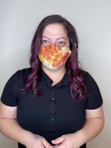 Customer photo review of Mask Insert - Straight - 100 Count