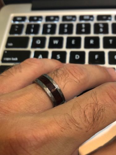 Customer photo review of Ironwood in Hammered Tungsten