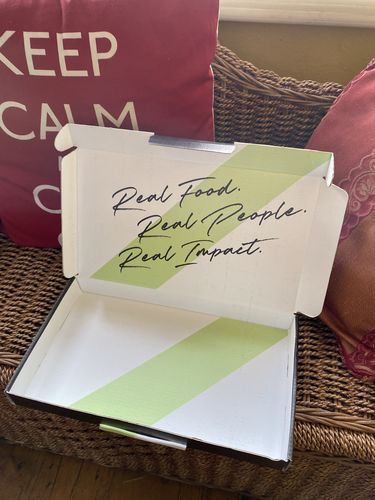 Customer photo review of Choc Sea Salt Protein Bar