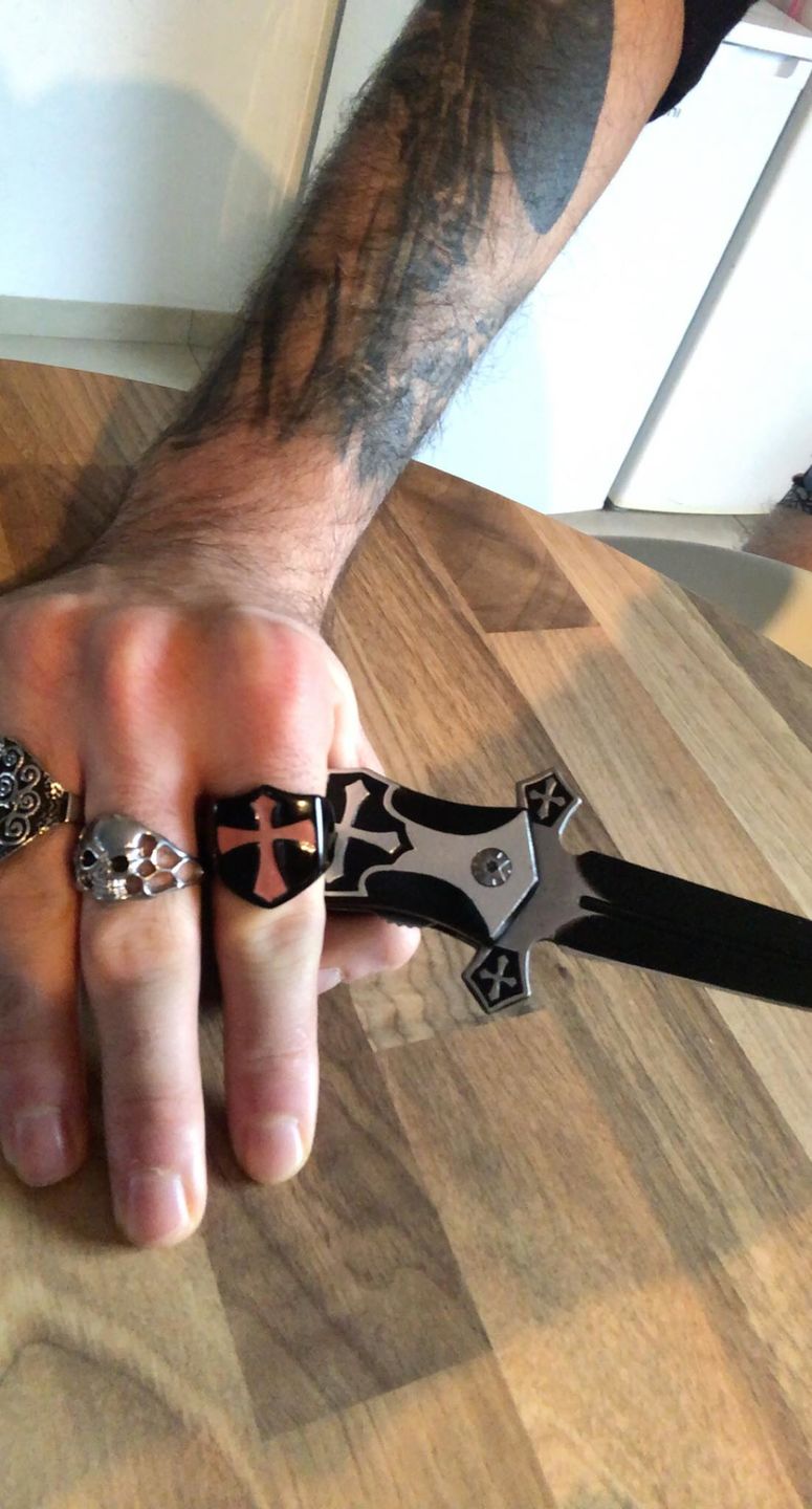Customer photo review of Bague des Croisades
