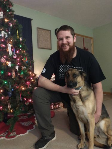 Customer photo review of 2nd Amendment Flag 2 Mens Apparel