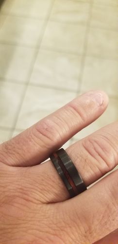 Customer photo review of California Redwood in Tungsten