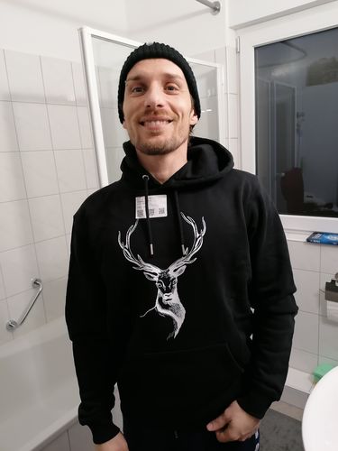 Customer photo review of HIRSCH - BIO - Unisex Bio Hoodie (PREMIUM)