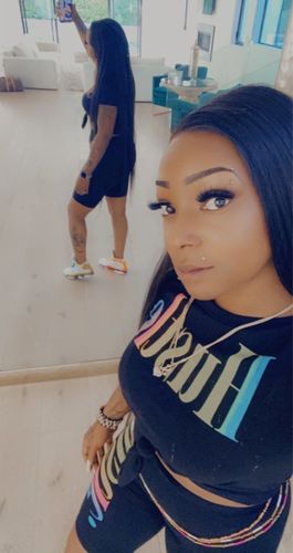 Customer photo review of Full Shine Sew In Hair Weft Bundles 100% Remy Human Hair Jet Black (#1)
