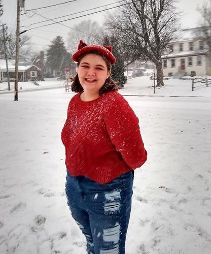 Customer photo review of Fox Ears Beret