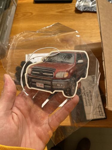 Customer photo review of Custom Air Freshener