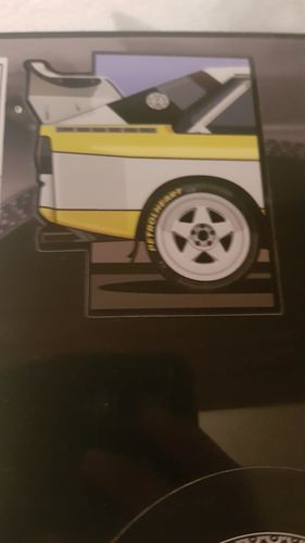 Customer photo review of Quattro | Sticker