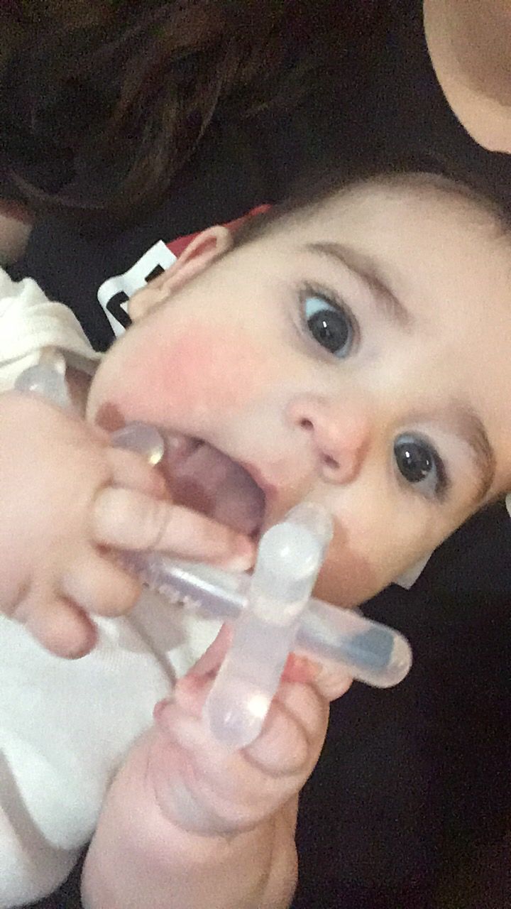 Customer photo review of moonjax® baby teether