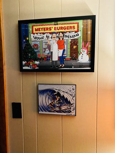 Customer photo review of Personalized Bob’s Burgers Custom Portrait