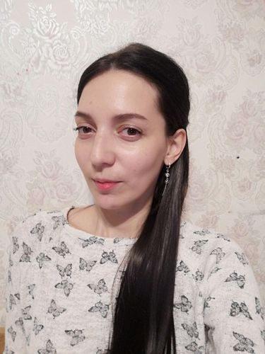 Customer photo review of Full Shine Clip in Extensions 100% Remy Human Hair 7 Pieces Off Black (#1B)