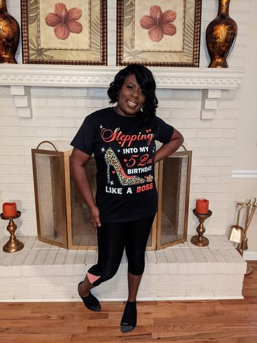 Customer photo review of Stepping Into My 52 Birthday