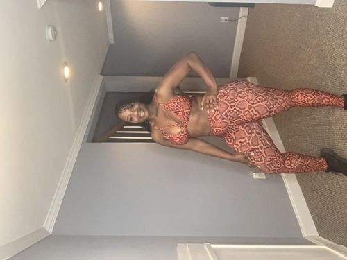 Customer photo review of Venom Strappy Bra