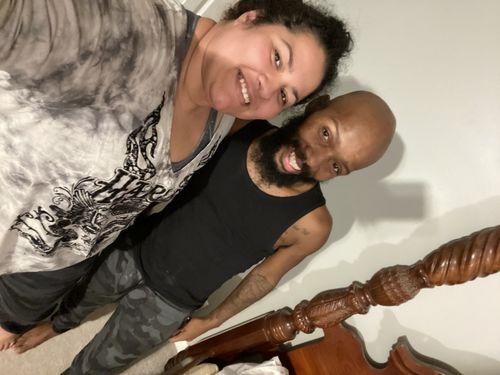 Customer photo review of 184 - Driven AF Unisex Joggers