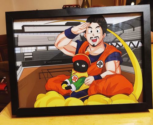 Customer photo review of Caricature cartoon dessinée à la main: En mode manga