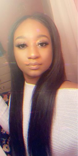 Customer photo review of 50g Virgin Hair Pu Weft Natural 100% Real Remy Sew In Pu Weft Human Hair Bundles(#1)