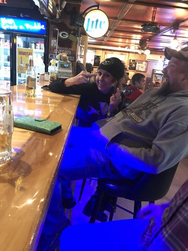 Customer photo review of 69- Nobody Crop Hoodie