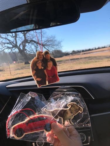 Customer photo review of Custom Air Freshener