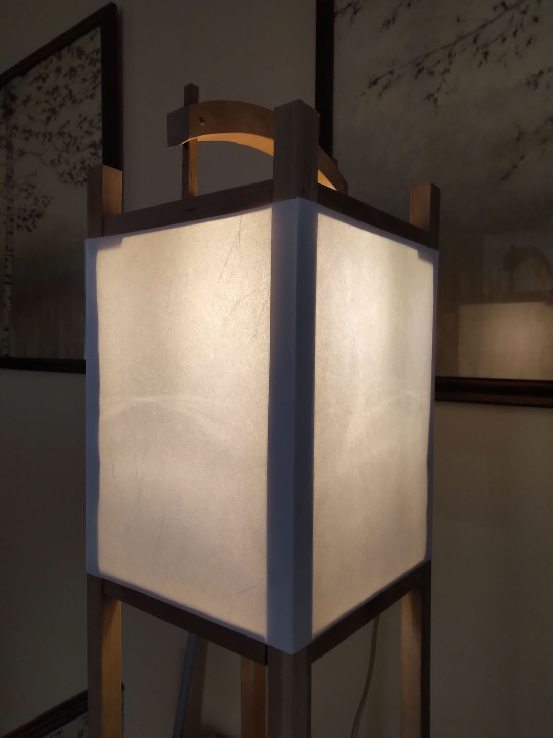 Customer photo review of MoonBright™ 12-LED Omni360 Remote Control Omni-Directional Lantern Light, Hanging / Table Top, Warm White (Battery Powered)