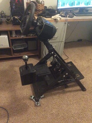 Customer photo review of APEX Steering Wheel Stand