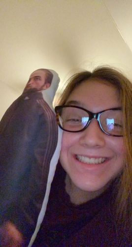 Customer photo review of Create A Custom Object Pillow