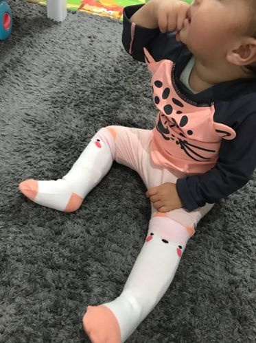 Customer photo review of CHAUKET™ - Chaussettes Montantes Bébé 6-24M