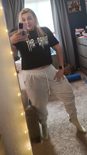 Customer photo review of 58- Doin Me Crop Top