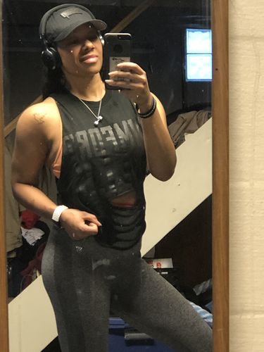 Customer photo review of #Comfort Crop Tank Top - 013