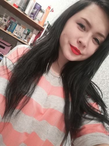 Customer photo review of Full Shine Tape in Hair Extensions 100% Remy Human Hair Solid 40 Pieces 100 Grams (#1B)