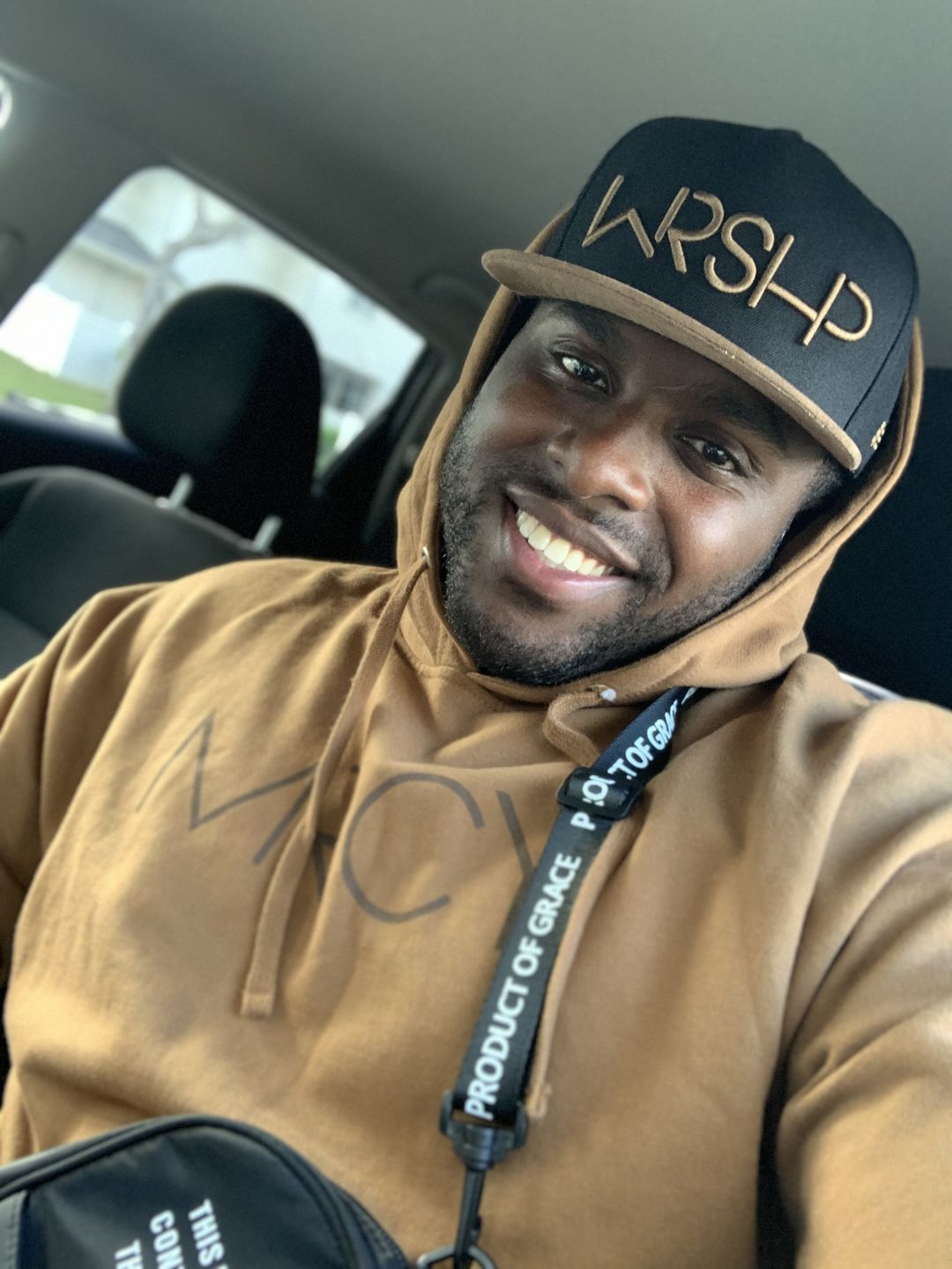 Customer photo review of WRSHP - Mocha Suede Snapback