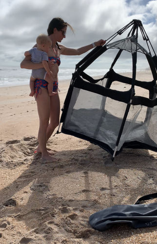 Customer photo review of Pop N' Go® Playpen