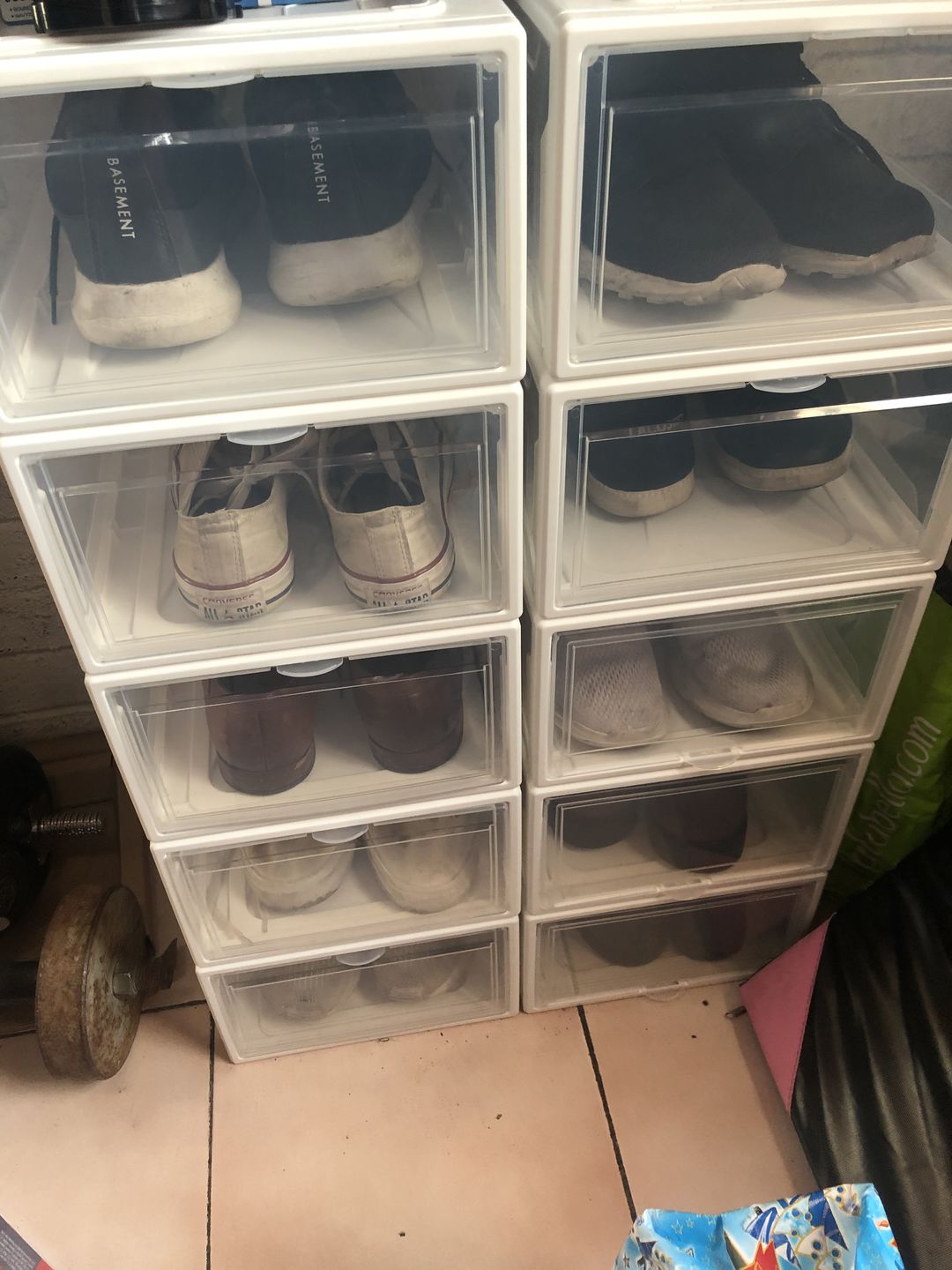 Customer photo review of Organizador de zapatos (caja unitaria)