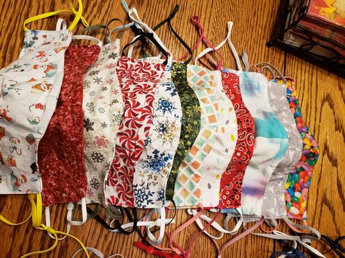 Customer photo review of Mask Insert - Straight - 100 Count